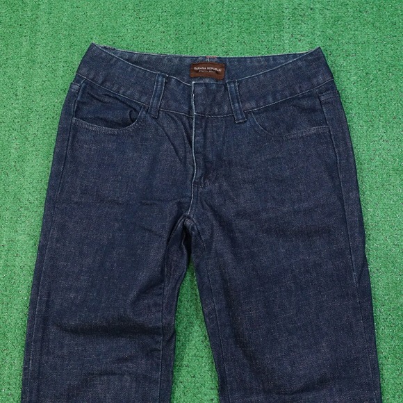 VINTAGE BANANA REPUBLIC STRETCH DENIM BOOTCUT? JEANS WOMENS SIZE 6 (30X31) - Picture 3 of 10